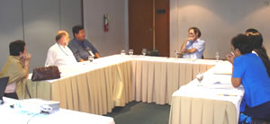 Working Session for Chairs and Workshop Facilitators (Facilitator: Mr. Edgardo Larralde)