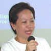 Ms. Amy Lecciones of the SOCIETY FOR THE OCNSERVATION OF PHILIPPINE WETLANDS