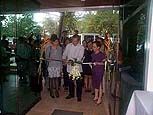 .... the cutting of ribbon