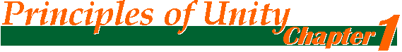 Chapter 1: Principles of Unity