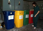 segregation of dry wastes