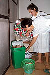 segregating household garbage