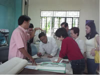 the organizers with the Mayor and MPDO of Lumban...