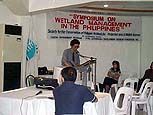 Mr. Y.Miyabayashi of Wetlands Int'l., Resource Person