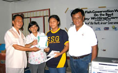 winner of essay writing (filipino category)